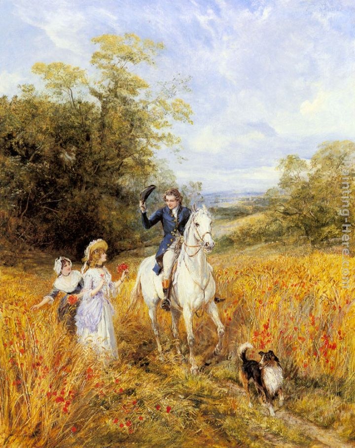 Heywood Hardy The Morning Ride